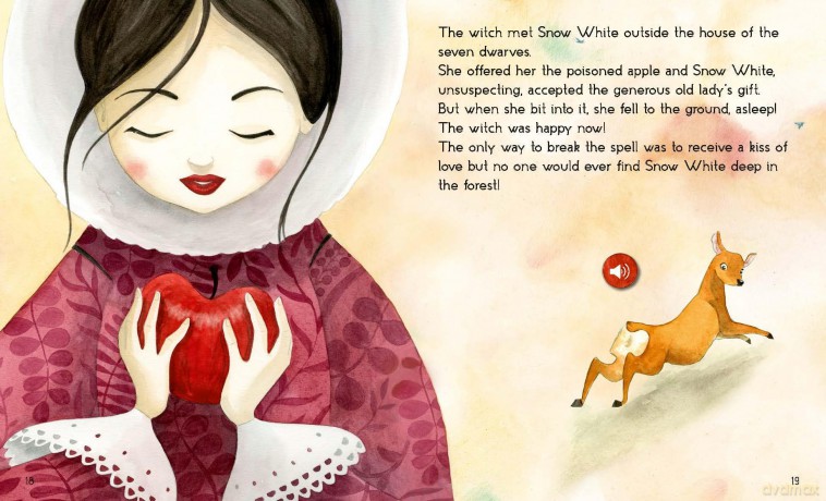 The Storyteller: Snow White: Listen to the sound fairytales: 4 - Francesca Rossi [KSIĄŻKA]