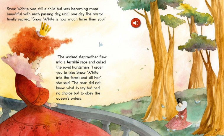 The Storyteller: Snow White: Listen to the sound fairytales: 4 - Francesca Rossi [KSIĄŻKA]