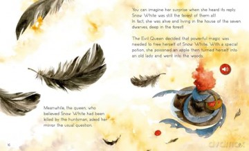 The Storyteller: Snow White: Listen to the sound fairytales: 4 - Francesca Rossi [KSIĄŻKA]