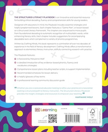 The Structured Literacy Playbook: Preplanned Lessons for Building Phonics and Fluency Skills - Sarah Gannon [KSIĄŻKA]