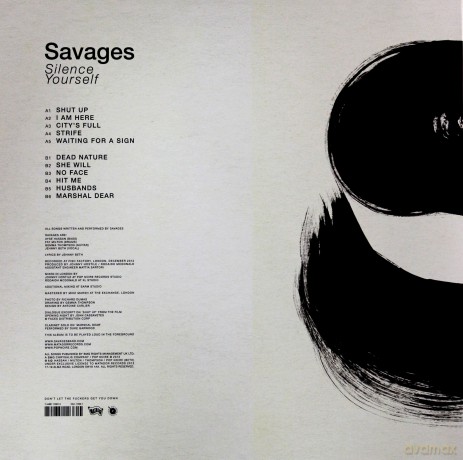 Savages: Silence Yourself [WINYL]