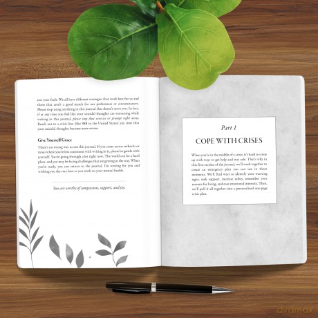 The Suicidal Thoughts Guided Journal: CBT Practices to Soothe Emotional Pain, Build Coping Skills, and Find Hope - Katie Gordon [KSIĄŻKA]