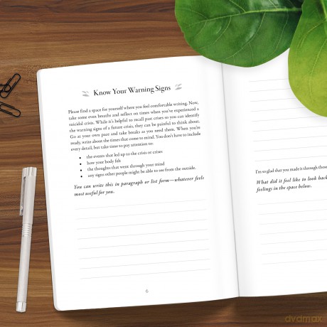 The Suicidal Thoughts Guided Journal: CBT Practices to Soothe Emotional Pain, Build Coping Skills, and Find Hope - Katie Gordon [KSIĄŻKA]