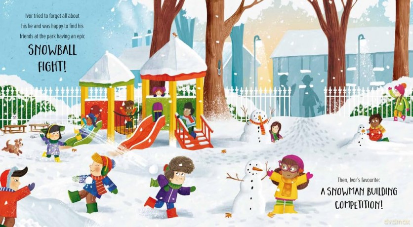 The Super Snowy Bear Behind: A larger-than-life story about telling the truth - Sam Copeland [KSIĄŻKA]