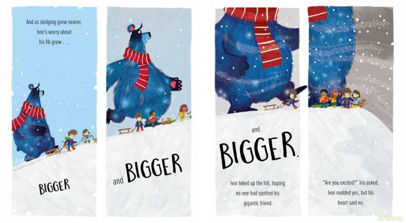 The Super Snowy Bear Behind: A larger-than-life story about telling the truth - Sam Copeland [KSIĄŻKA]