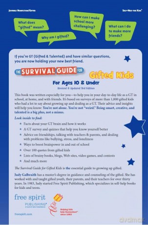 The Survival Guide for Gifted Kids: For Ages 10 and Under - Judy Galbraith [KSIĄŻKA]