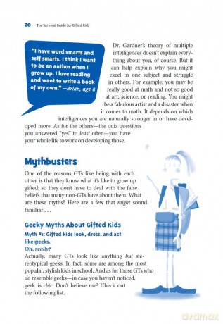The Survival Guide for Gifted Kids: For Ages 10 and Under - Judy Galbraith [KSIĄŻKA]