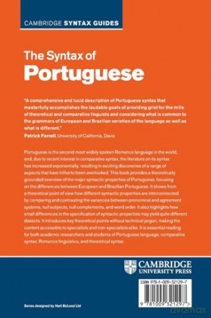 The Syntax of Portuguese - Kato Mary A. [KSIĄŻKA]