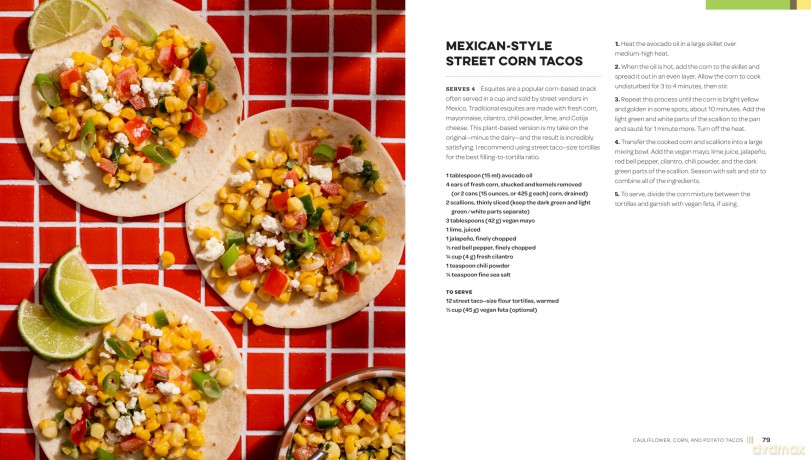 The Taco Tuesday Cookbook: Plant-Based: 52 Healthy Vegan Taco Dinners for Any Week of the Year - Kate Kasbee [KSIĄŻKA]