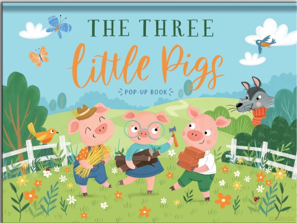 The Three Little Pigs: Pop-Up Book - Laura Garner [KSIĄŻKA]