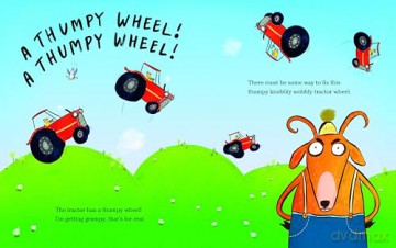 The Tractor Has a Wobbly Wheel - Tim Saunders [KSIĄŻKA]