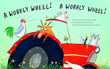 The Tractor Has a Wobbly Wheel - Tim Saunders [KSIĄŻKA]