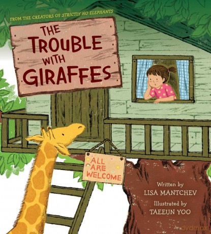 The Trouble with Giraffes - Lisa Mantchev [KSIĄŻKA]