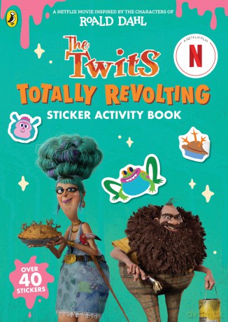 The Twits: Sticker Activity Book: Based on the Netflix production, inspired by the characters of Roald Dahl - Roald Dahl [KSIĄŻKA]