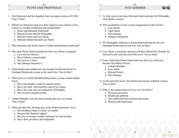 The Ultimate Jane Austen Quiz Book: Over 1000 questions to test your Jane Austen knowledge! - Sophie Andrews [KSIĄŻKA]
