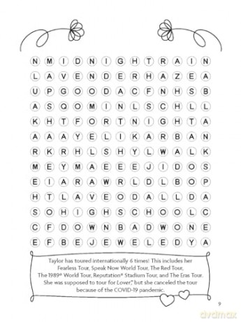 The Unofficial Super Swiftie Word Search Book [KSIĄŻKA]