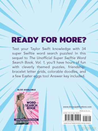 The Unofficial Super Swiftie Word Search Book [KSIĄŻKA]