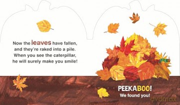 The Very Hungry Caterpillar's Peekaboo Halloween: A pumpkin-shaped board book - Eric Carle [KSIĄŻKA]