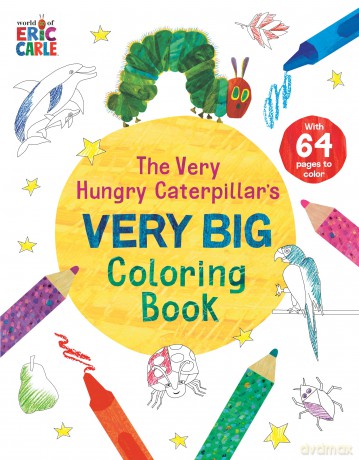 The Very Hungry Caterpillar's Very Big Coloring Book - Eric Carle [KSIĄŻKA]