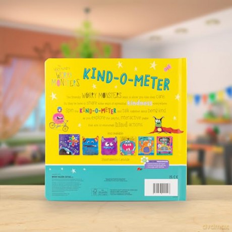 The Very Hungry Worry Monsters Kind-o-meter - Alexandra Robinson [KSIĄŻKA]