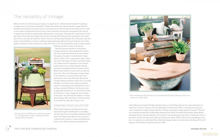 The Vintage Farmhouse Garden: Your Guide to Creating a Vintage-Inspired Outdoor Space - Rhonda Kaiser [KSIĄŻKA]