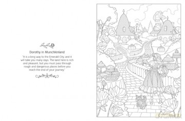 The Wicked Witch of Oz Colouring Book - Tabreth [KSIĄŻKA]