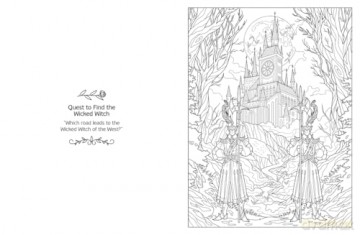 The Wicked Witch of Oz Colouring Book - Tabreth [KSIĄŻKA]