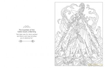 The Wicked Witch of Oz Colouring Book - Tabreth [KSIĄŻKA]