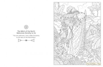 The Wicked Witch of Oz Colouring Book - Tabreth [KSIĄŻKA]