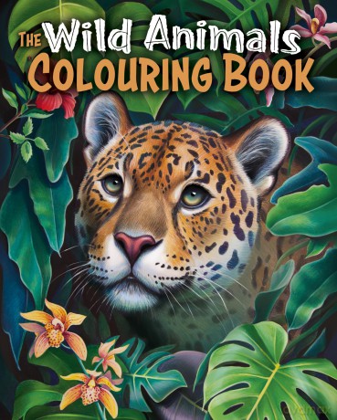 The Wild Animals Colouring Book: Over 45 Images to Colour - Tansy Willow [KSIĄŻKA]