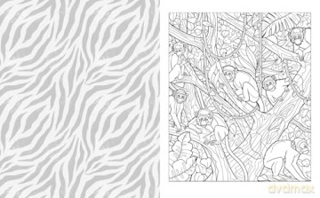 The Wild Animals Colouring Book: Over 45 Images to Colour - Tansy Willow [KSIĄŻKA]