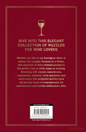 The Wine Puzzle Book: Brain-Teasing Puzzles, Games and Trivia - Pascale Duguay [KSIĄŻKA]