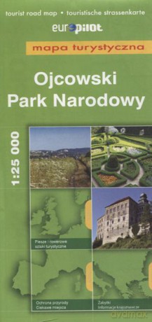 Ojcowski Park Narodowy Mapa Turystyczna 1:25 000 - Praca Zbiorowa [KSIĄŻKA]