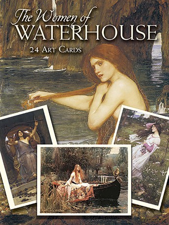 The Women of Waterhouse: 24 Art Cards - Bob Blaisdell [KSIĄŻKA]