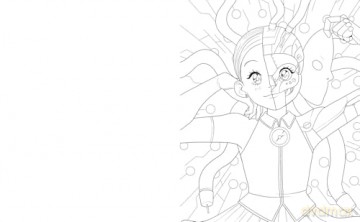 The Wonderfully Weird Manga Colouring Book: Over 45 Images to Colour - Alicia Rutigliano [KSIĄŻKA]