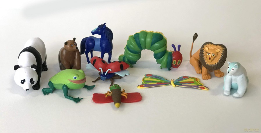 The World of Eric Carle My Busy Books - Storybook, 10 figurines, playmat [KSIĄŻKA]