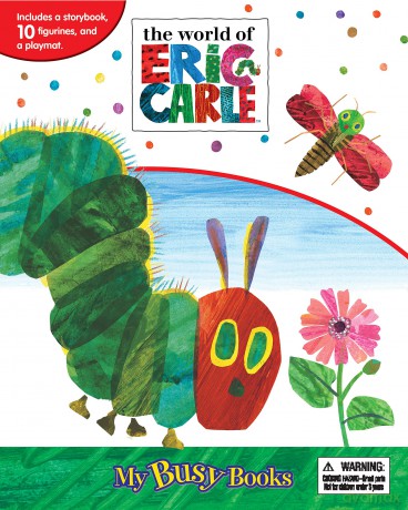 The World of Eric Carle My Busy Books - Storybook, 10 figurines, playmat [KSIĄŻKA]
