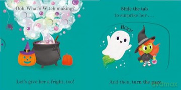 There's a Little Ghost in Your Book: An interactive Halloween board book - Tom Fletcher [KSIĄŻKA]