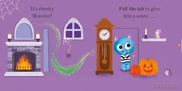 There's a Little Ghost in Your Book: An interactive Halloween board book - Tom Fletcher [KSIĄŻKA]