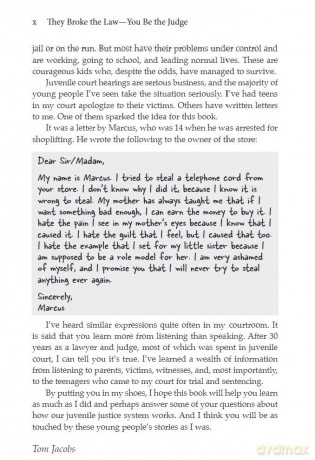 They Broke the Law - You be the Judge: True Cases of Teen Crime - Thomas A. Jacobs [KSIĄŻKA]