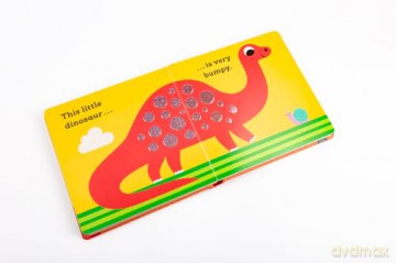 This Little Dinosaur: A Touch and Feel Book - Ingela P Arrhenius [KSIĄŻKA]