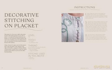 Threads: 20 Hand Embroidery Designs to Enhance Your Clothes - Madeleine Kemsley [KSIĄŻKA]