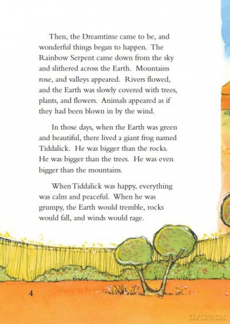 Tiddalick, the Greedy Frog: An Aboriginal Dreamtime Story - Nicholas Wu [KSIĄŻKA]