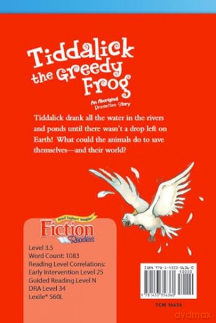 Tiddalick, the Greedy Frog: An Aboriginal Dreamtime Story - Nicholas Wu [KSIĄŻKA]