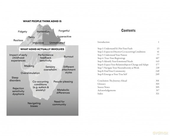 Tip of the ADHD Iceberg: An adult's guide to embracing the hidden layers of your neurodivergence - Dr Samantha Hiew [KSIĄŻKA]