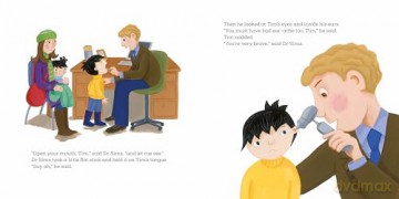 Topsy and Tim: Go to the Doctor: Guiding little ones through first experiences - Jean Adamson [KSIĄŻKA]