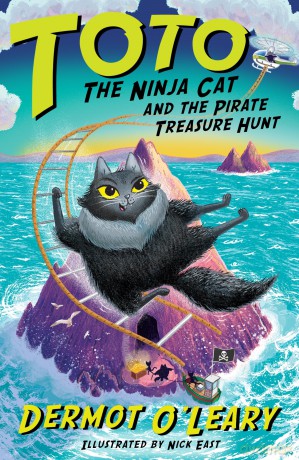 Toto the Ninja Cat and the Pirate Treasure Hunt: Book 6 - Dermot O'Leary [KSIĄŻKA]