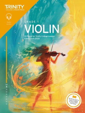 Trinity College London Violin Exam Pieces from 2025: Grade 1 - Trinity College London [KSIĄŻKA]