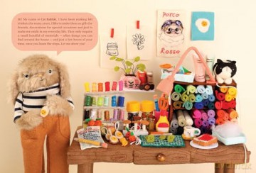 Trinkets: Felt foods to sew and love - Cat Rabbit [KSIĄŻKA]