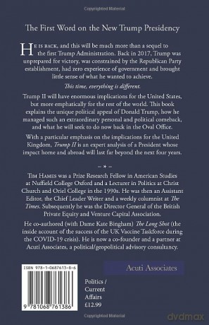 Trump II: Why He Won - What It Means For The World - Tim Hames [KSIĄŻKA]
